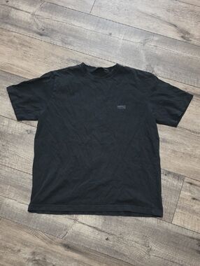 Versace Collection Black Short Sleeve Crewneck Tee